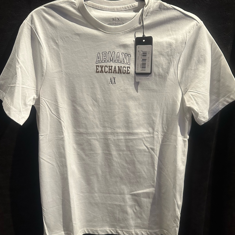 Armani Exchange White Men's Shirt Size XS